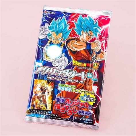 Dragon Ball Super Metallic Sheet Gum – Blippo 